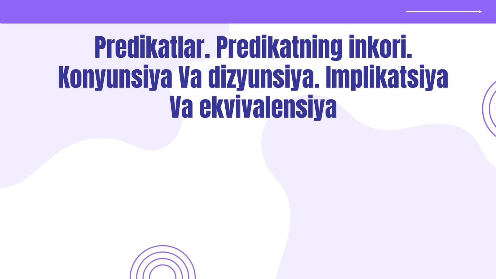 Predikatlar