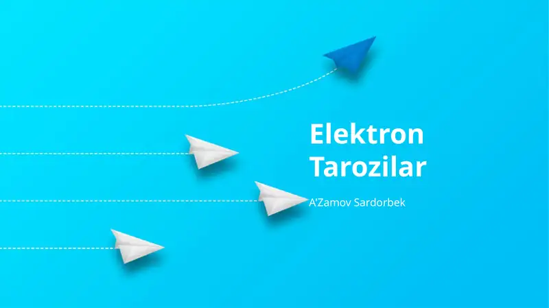 Elektron Tarozilar