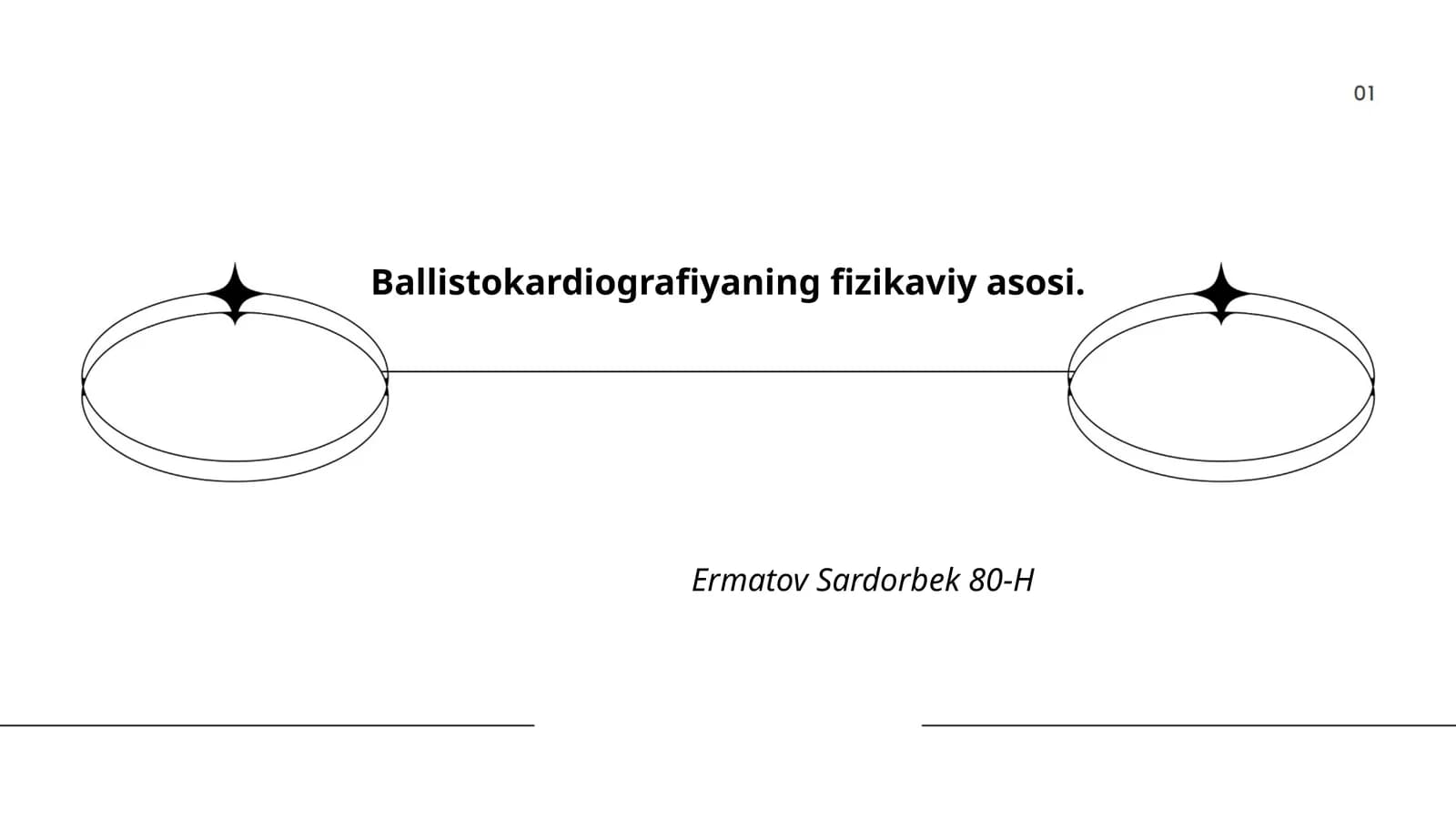 Ballistokardiografiyaning fizikaviy asosi