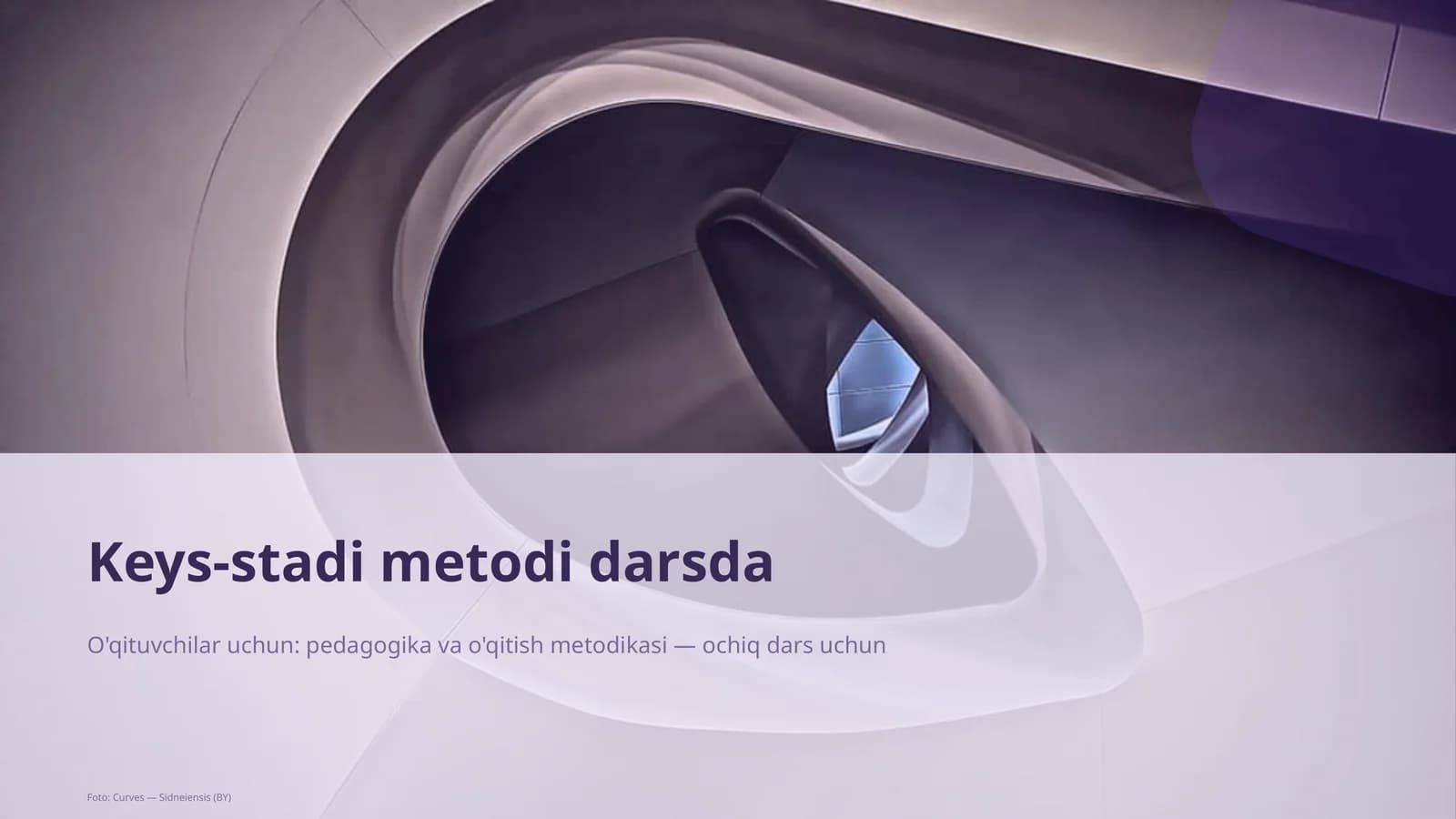 Keys-stadi metodi darsda
