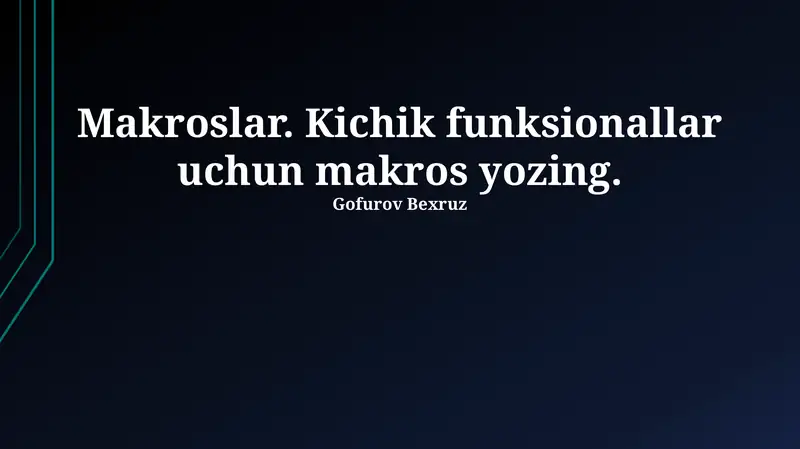 Makroslar