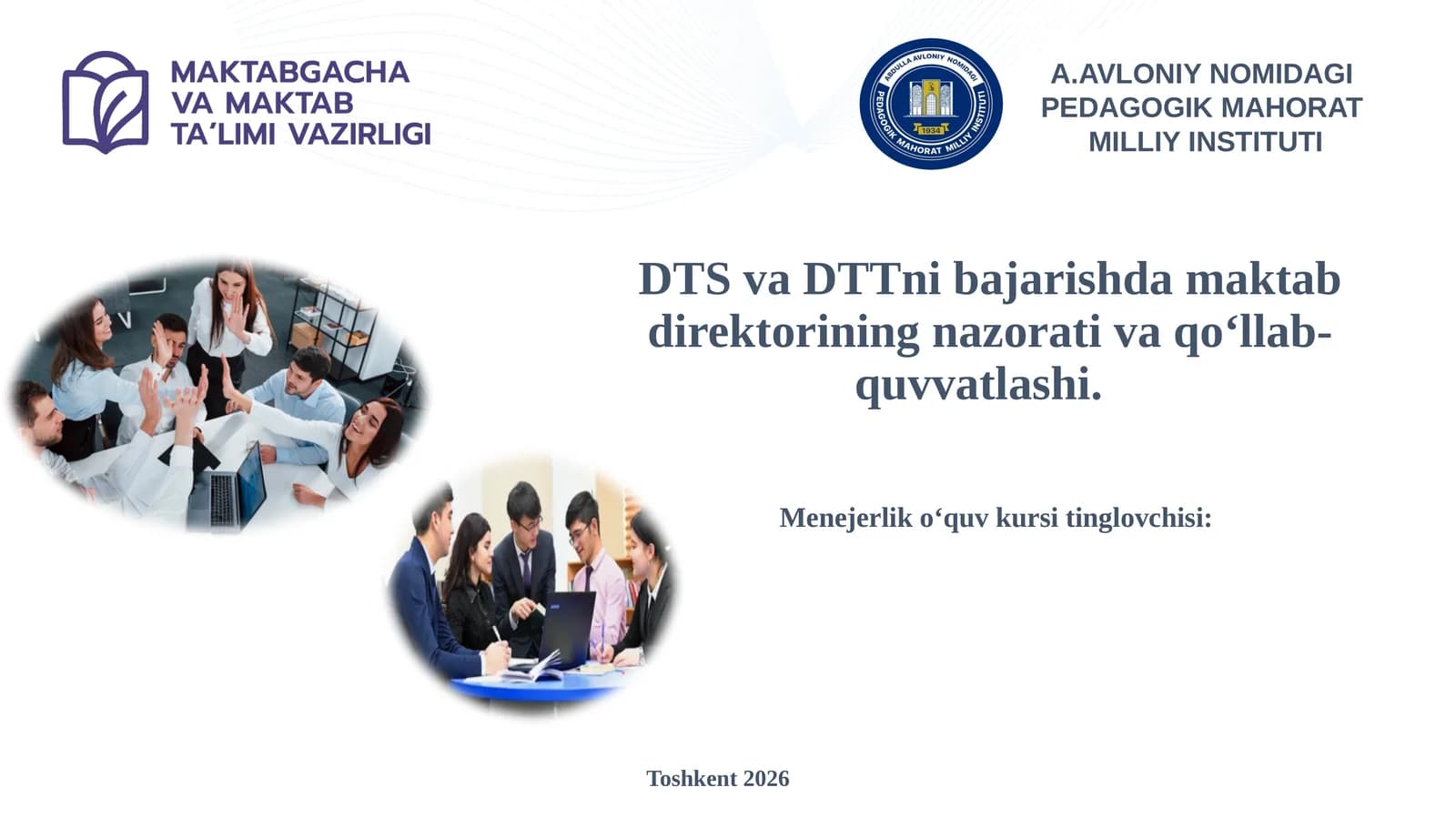 Managerlik o‘quv kursi