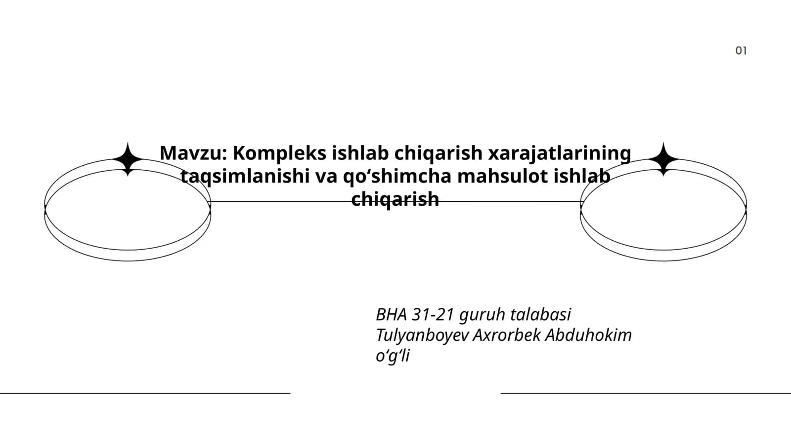 Kompleks ishlab chiqarish xarajatlarining taqsimlanishi va qoʻshimcha mahsulot ishlab chiqarish