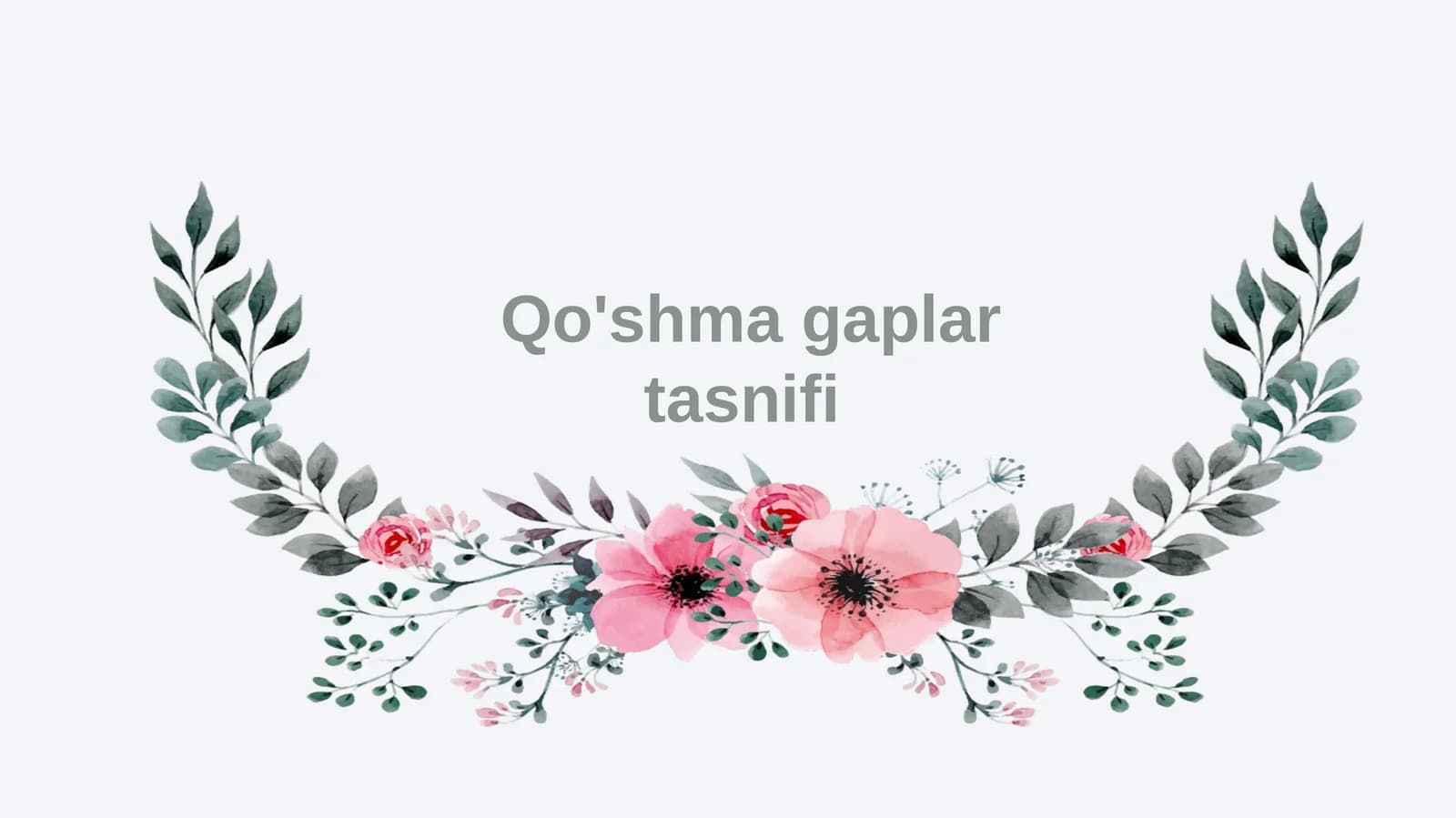 Qo'shma gaplar tasnifi