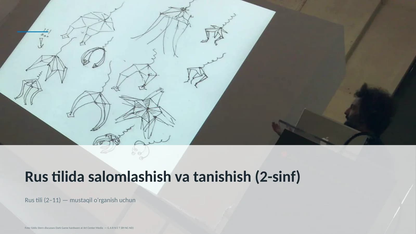 Rus tilida salomlashish va tanishish (2-sinf)