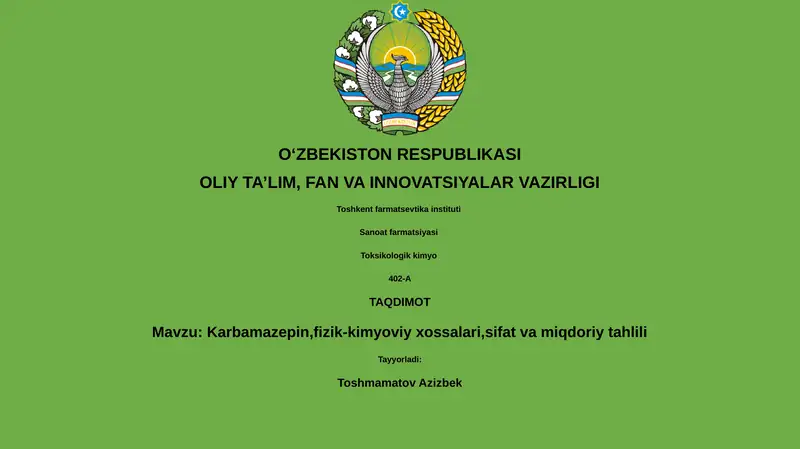 Karbamazepin