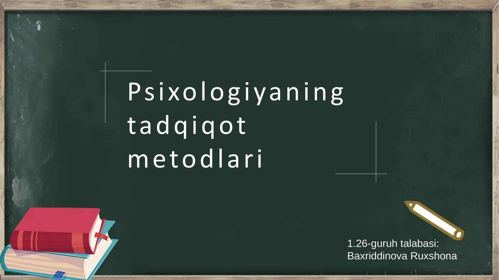 Psixologiyaningtadqiqotmetodlari