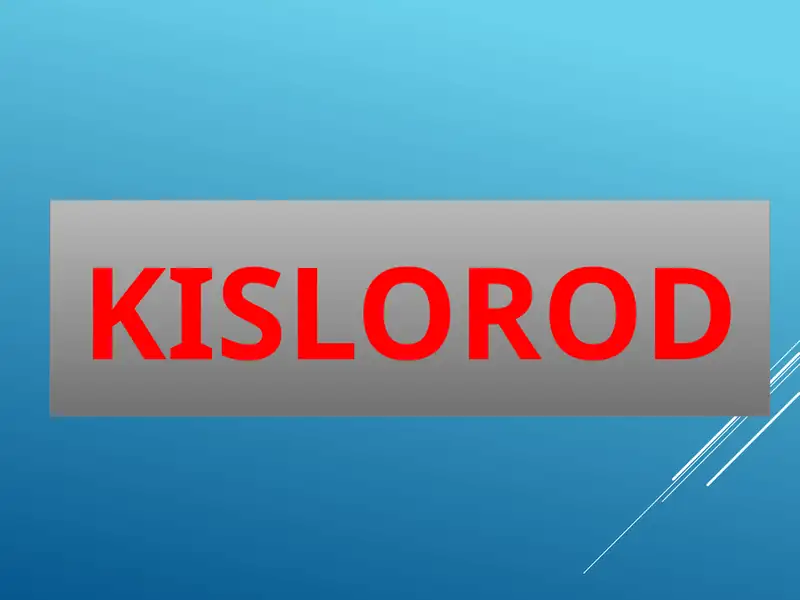 Kislorod
