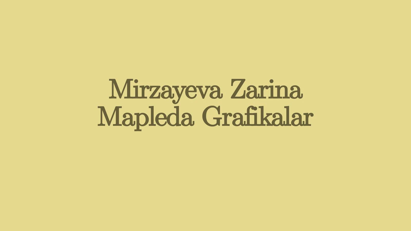 MapledaGrafikalar