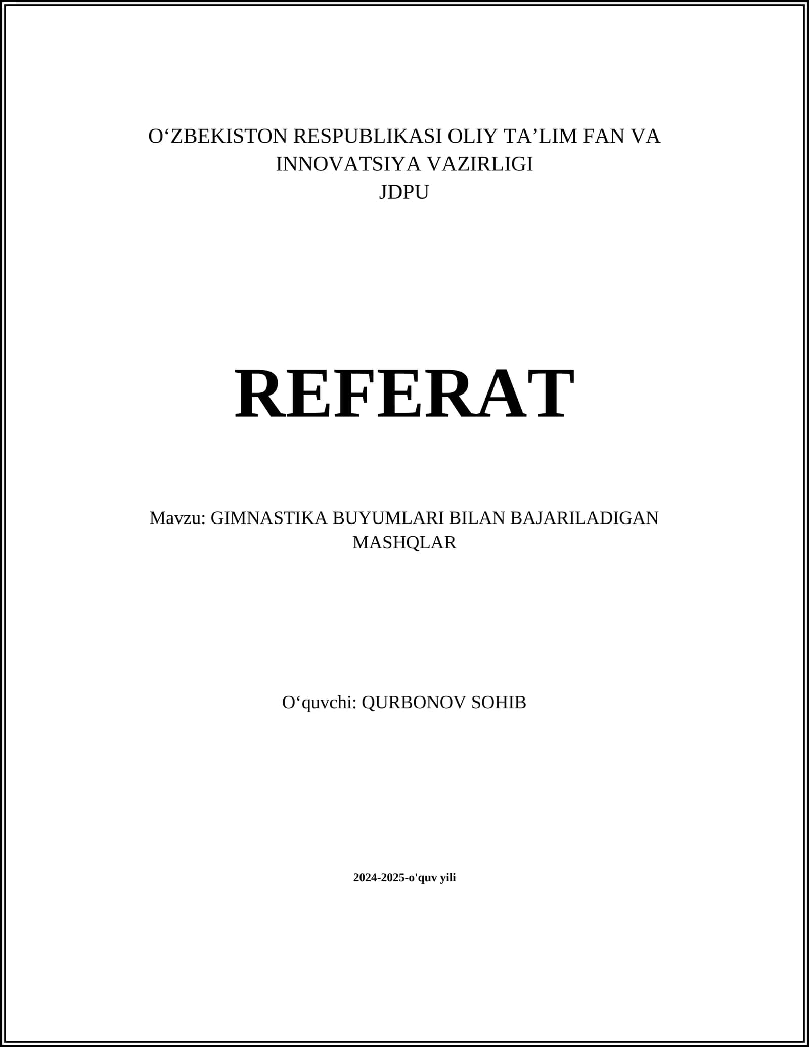 Gimnastika to'plari bilan mashqlar