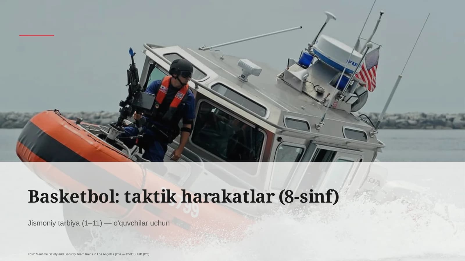 Basketbol: taktik harakatlar (8-sinf)
