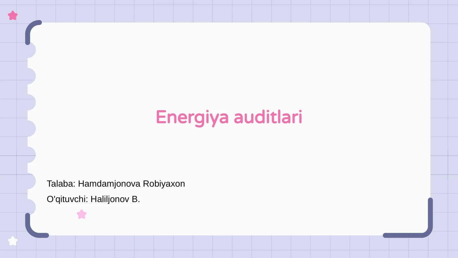 Energiya auditlari