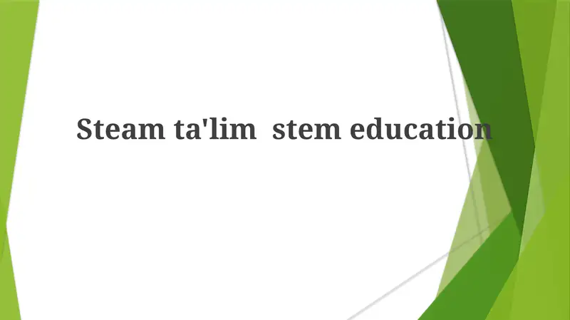 Steamta'lim