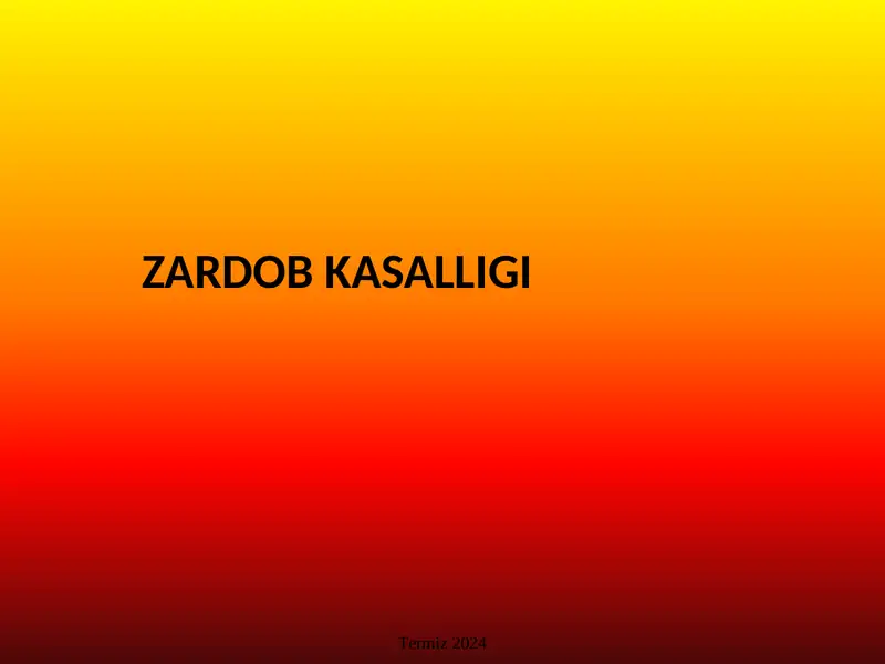 Zardobkasalligi