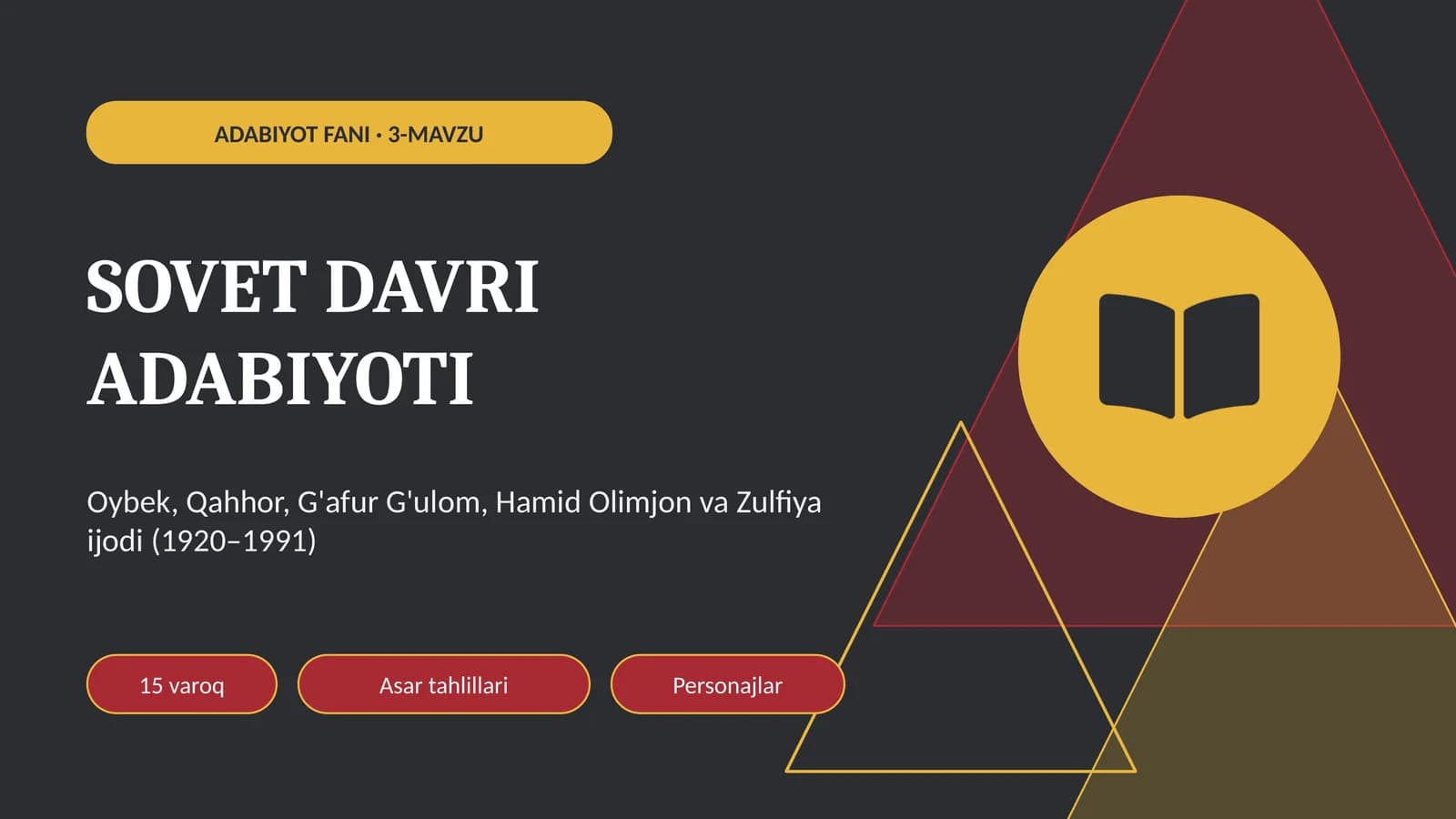 Sovet Davri Adabiyoti