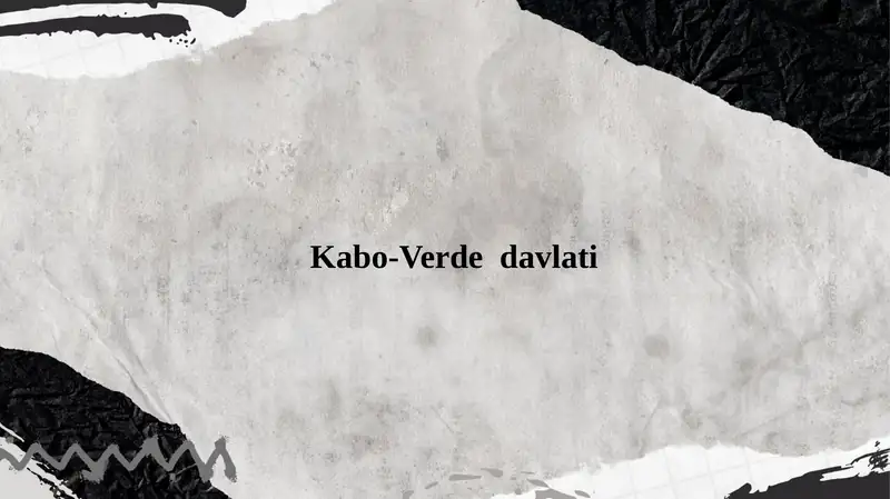 Kabo-Verde  davlati