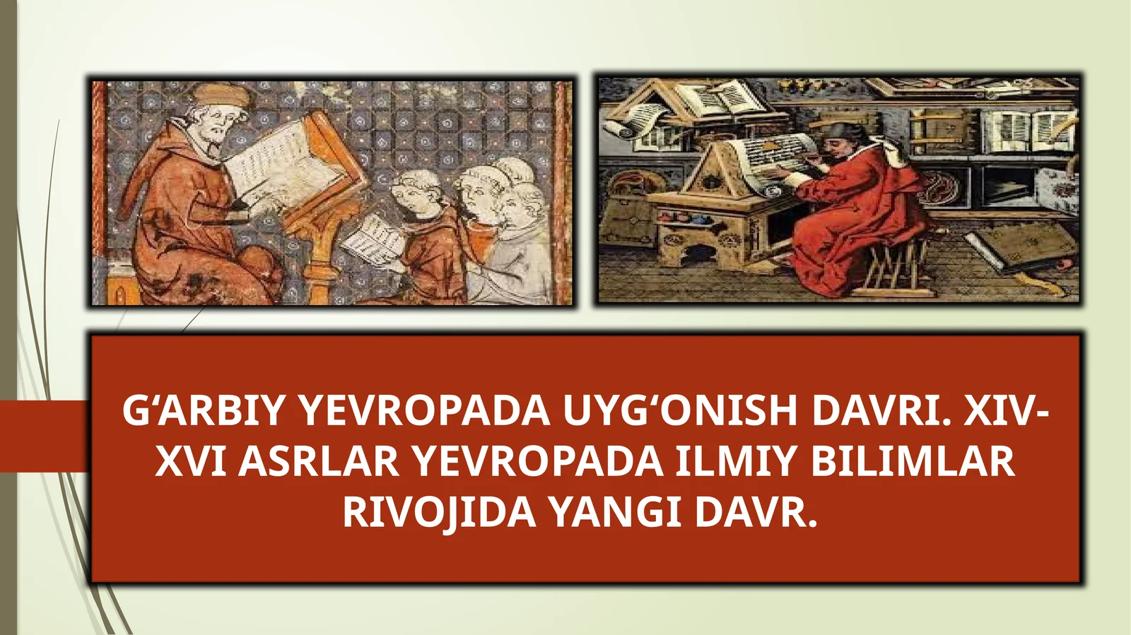 Uyg‘onish davri