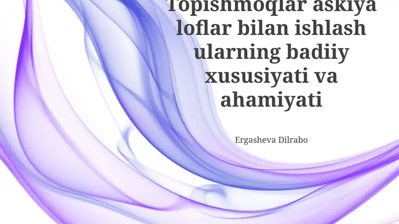 Product slide 1