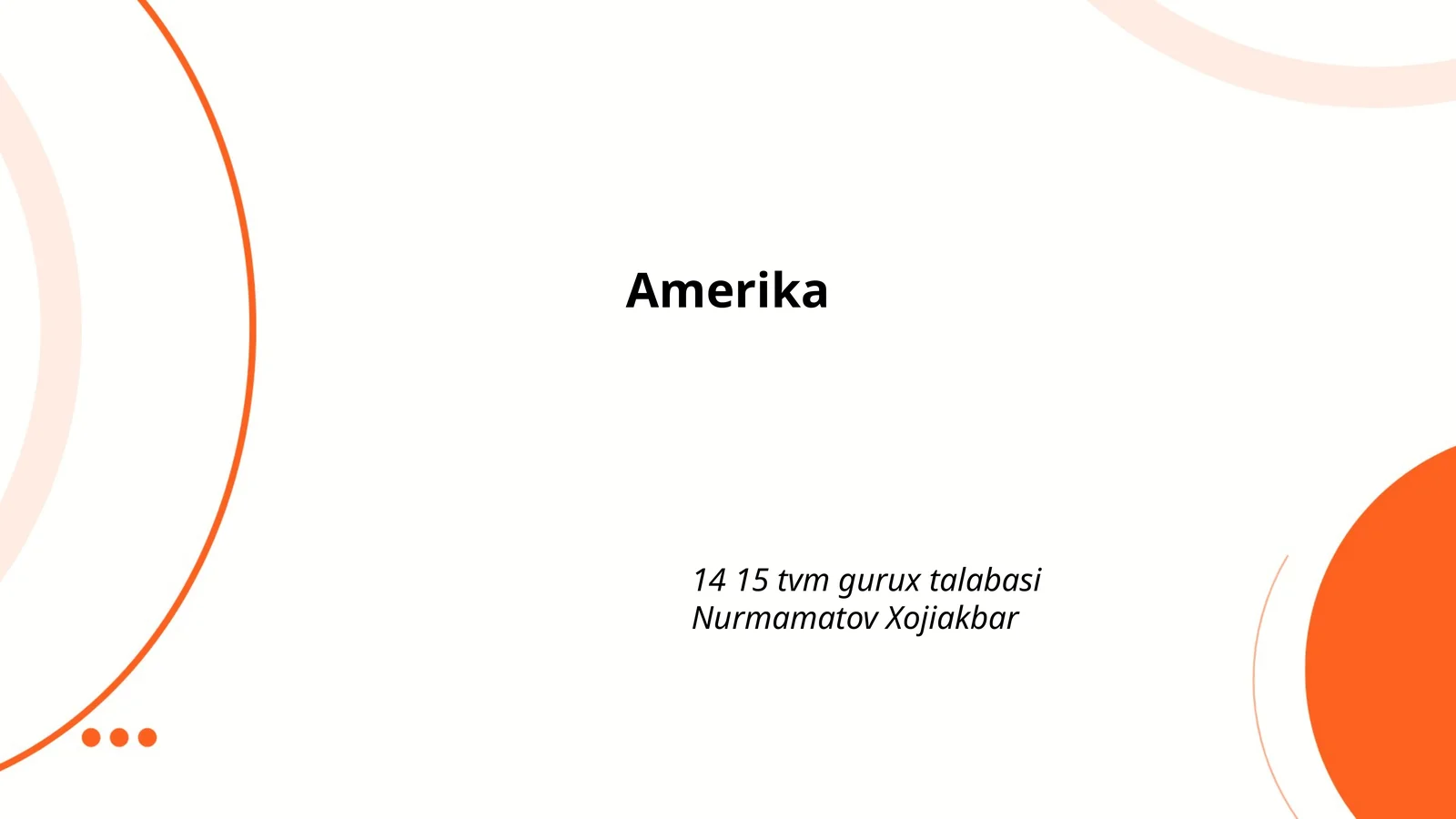 Amerika tarixi