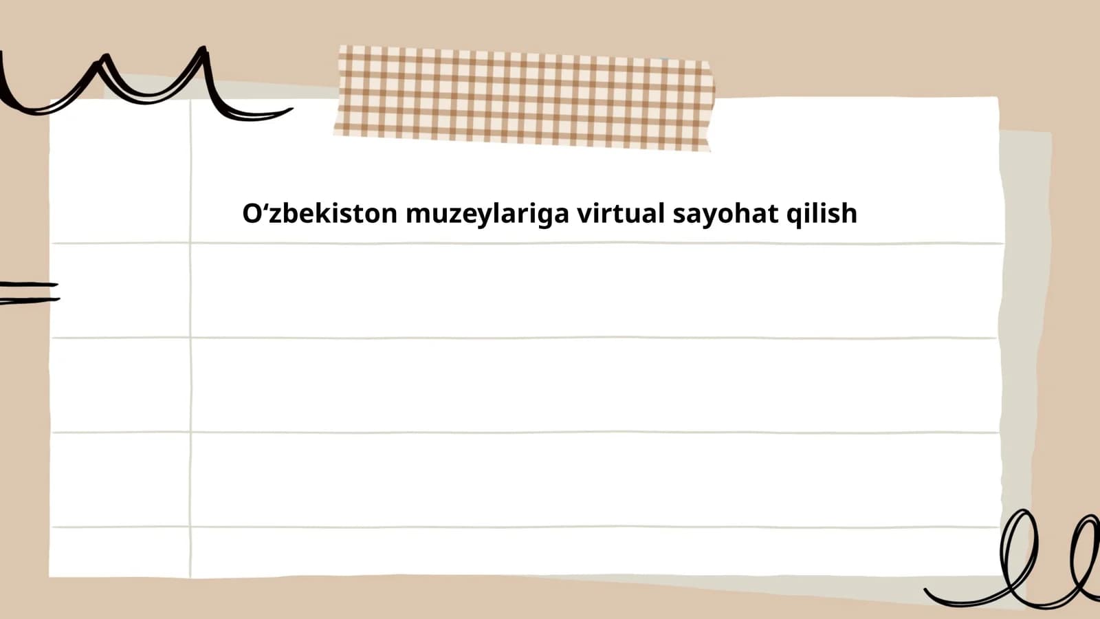 Oʻzbekiston davlat sanʼat muzeyiga virtual sayohat