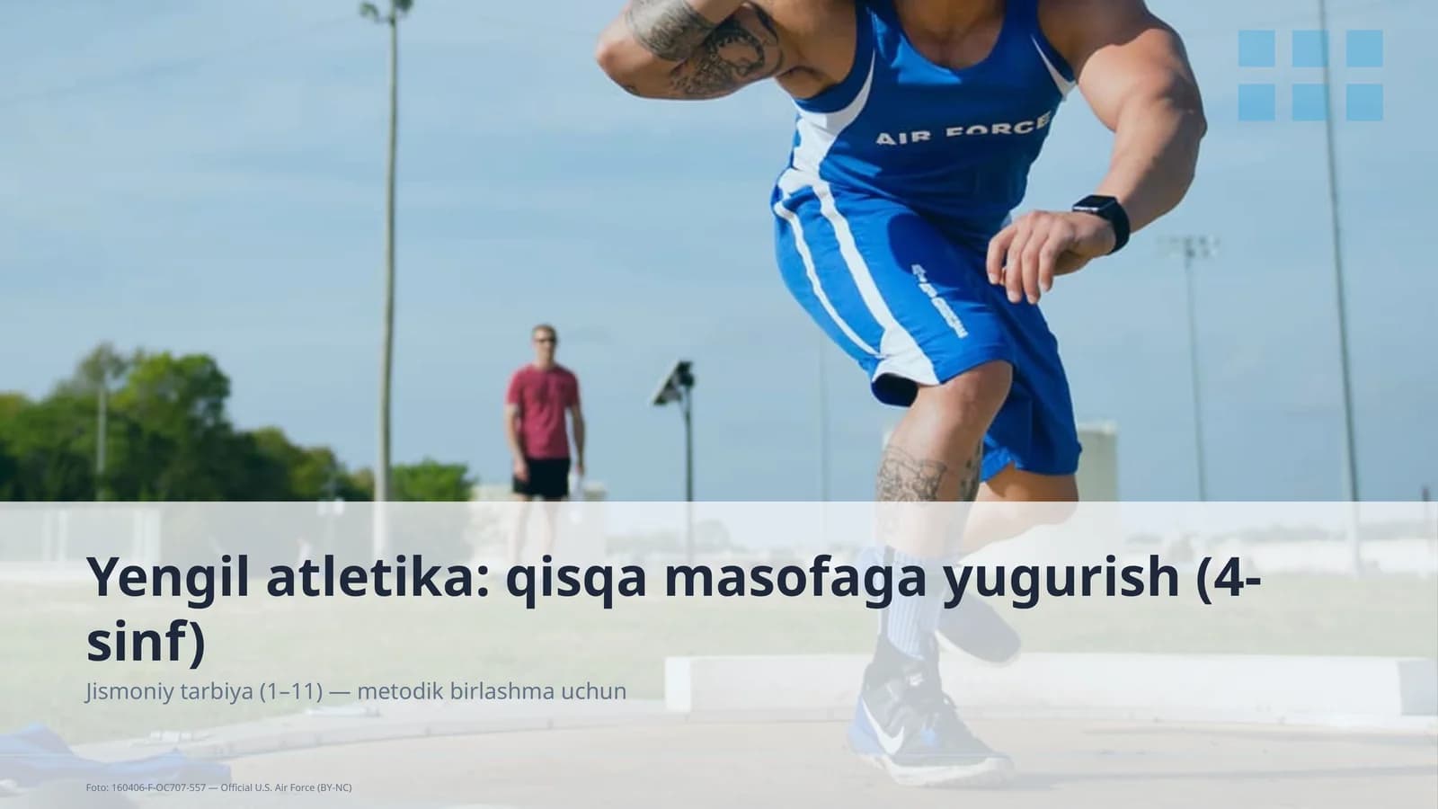 Yengil atletika: qisqa masofaga yugurish (4-sinf)