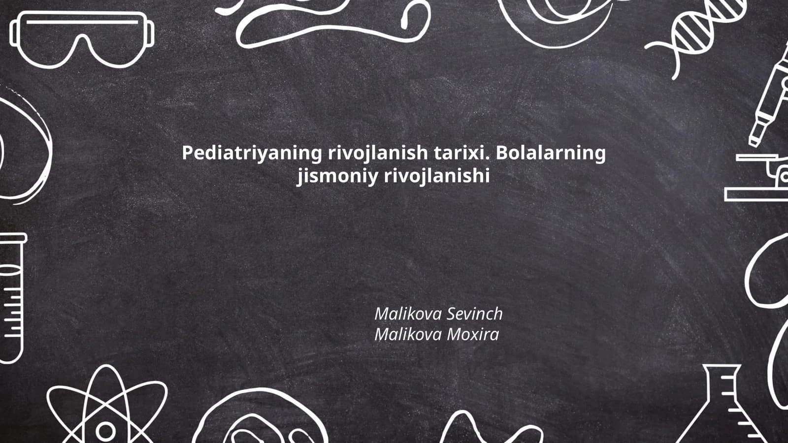 Pediatriyaning rivojlanish tarixi