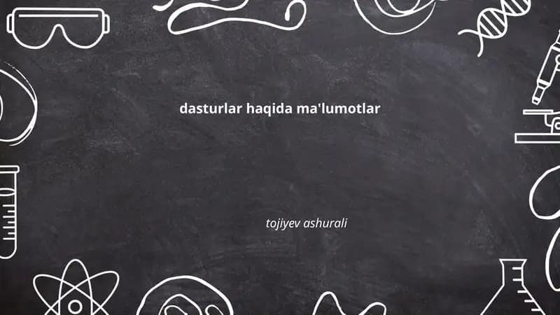 Talabalar boshqaruv tizimi