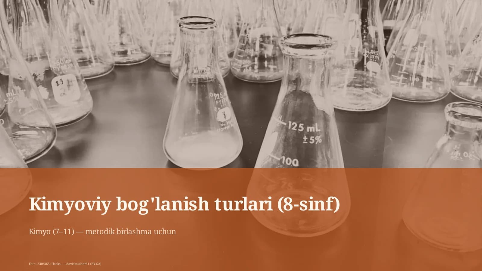 Kimyoviy bog'lanish turlari (8-sinf)