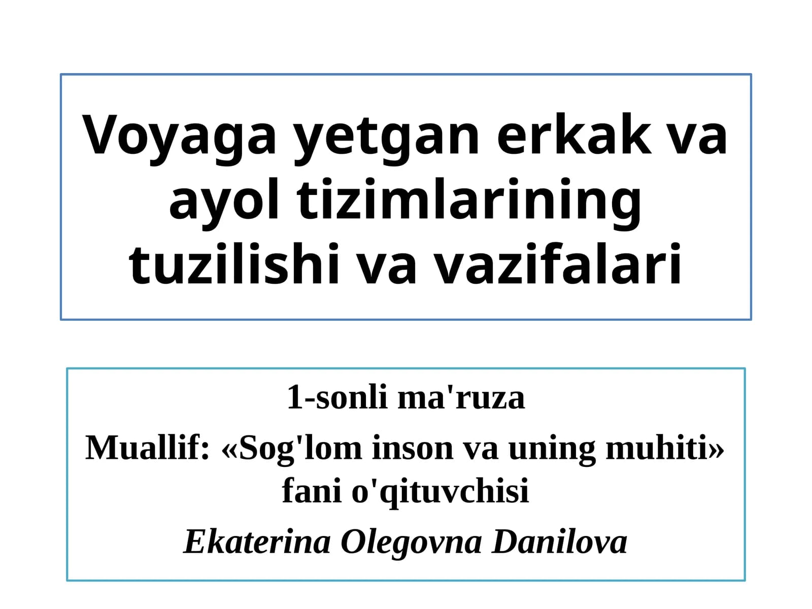 Kattalar organizmi a'zolar tizimi tuzilishi va funksiyalari