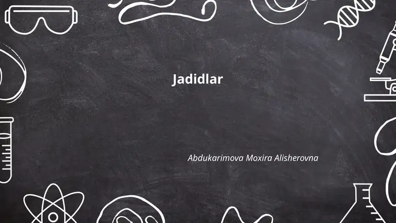 Jadidlar