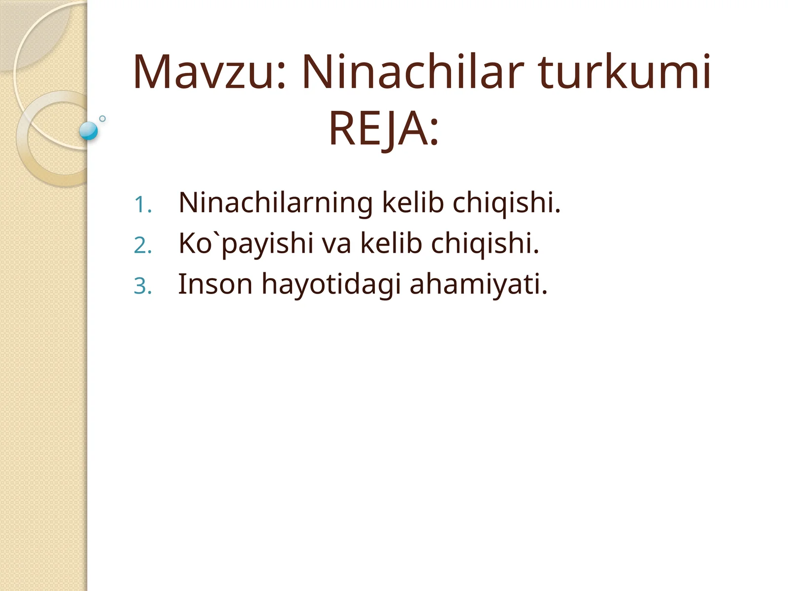 Ninachilar