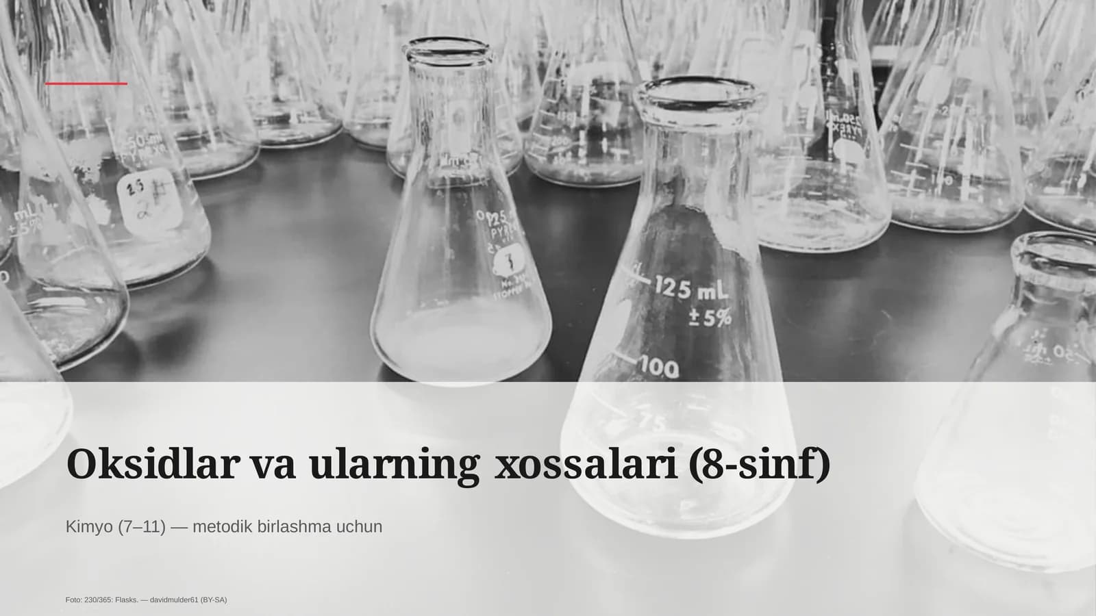 Oksidlar va ularning xossalari (8-sinf)