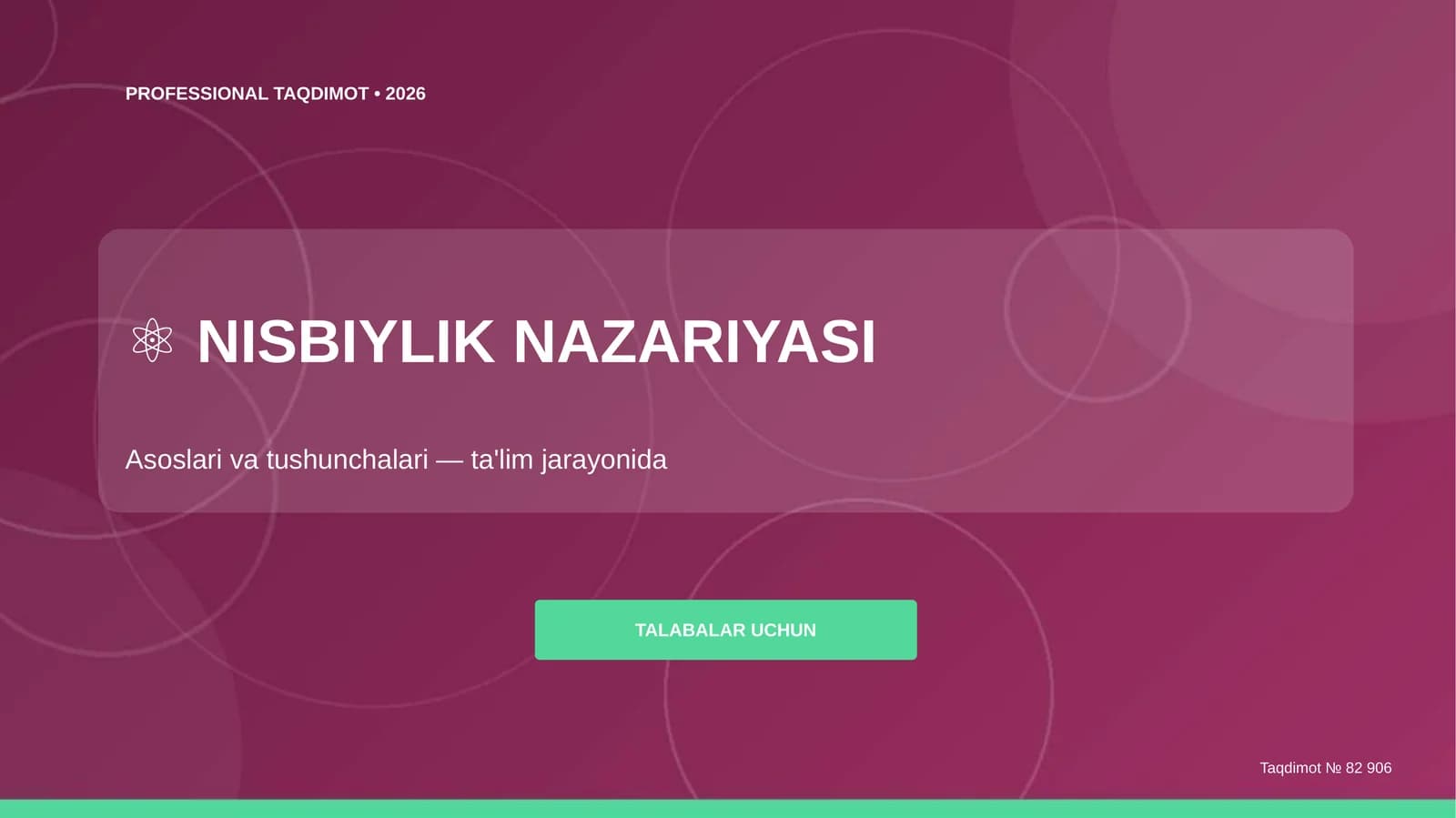 Nisbiylik nazariyasi