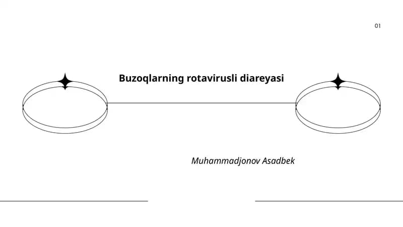 Buzoqlarning rotavirusli diareyasi