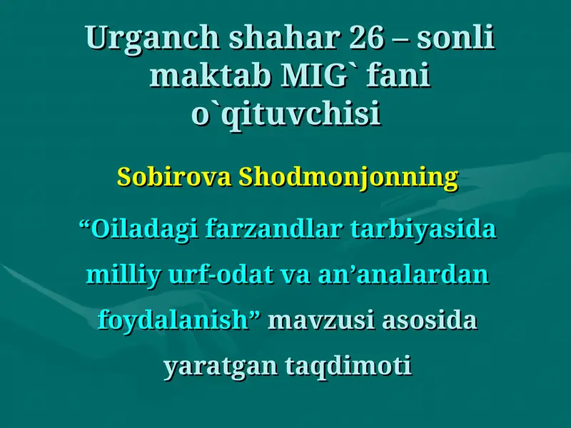 Product slide 1