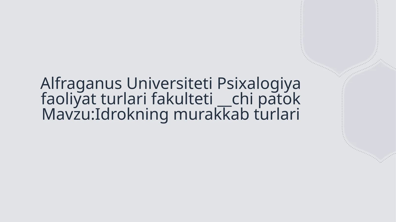 Idrokning murakkab turlari