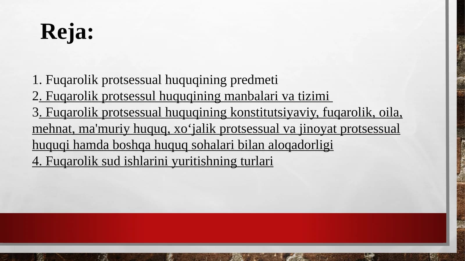 Fuqarolikprotsessualhuquqi