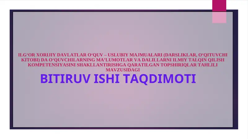 Product slide 1