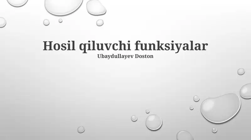 Product slide 1