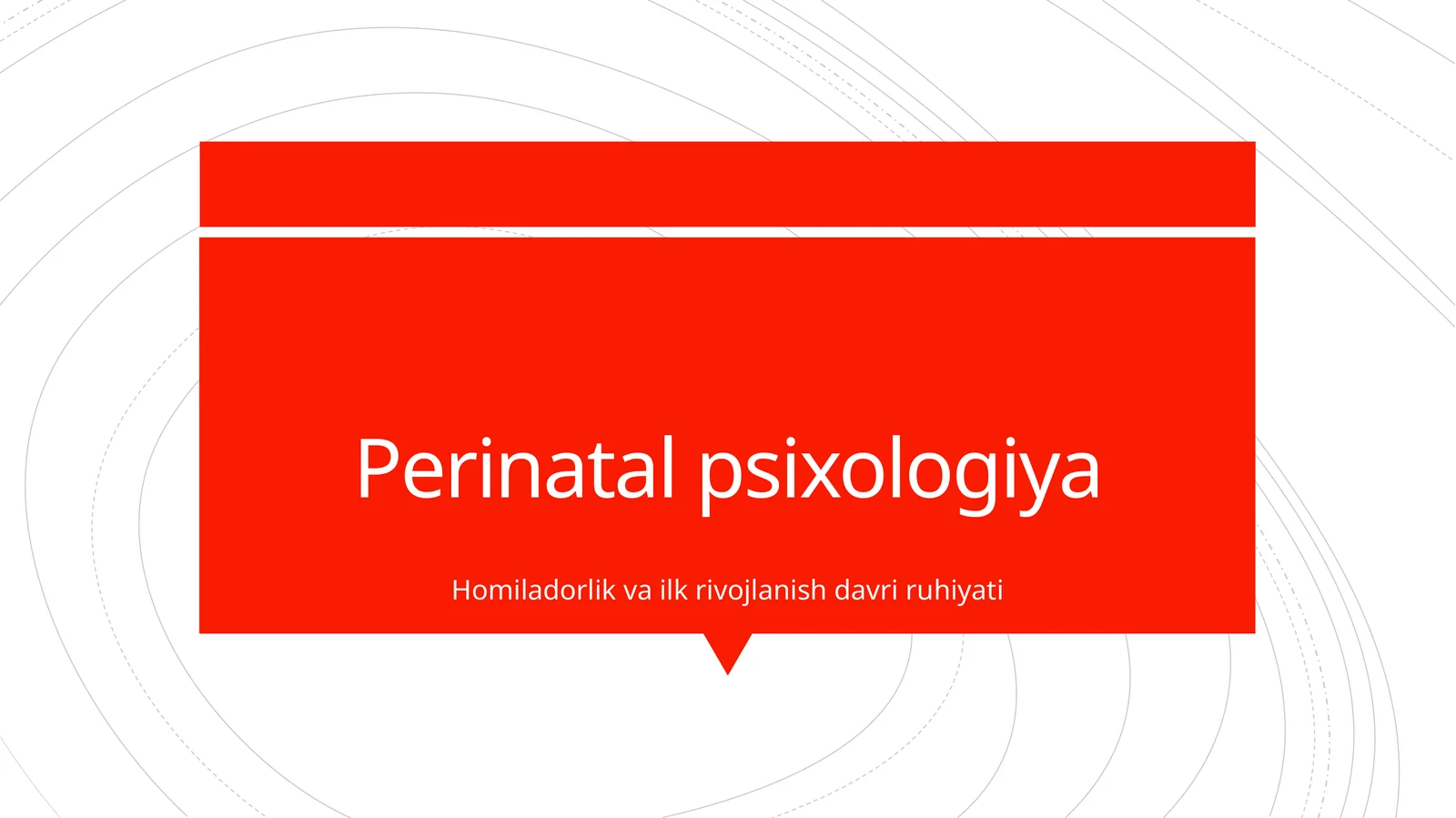 Perinatalpsixologiya