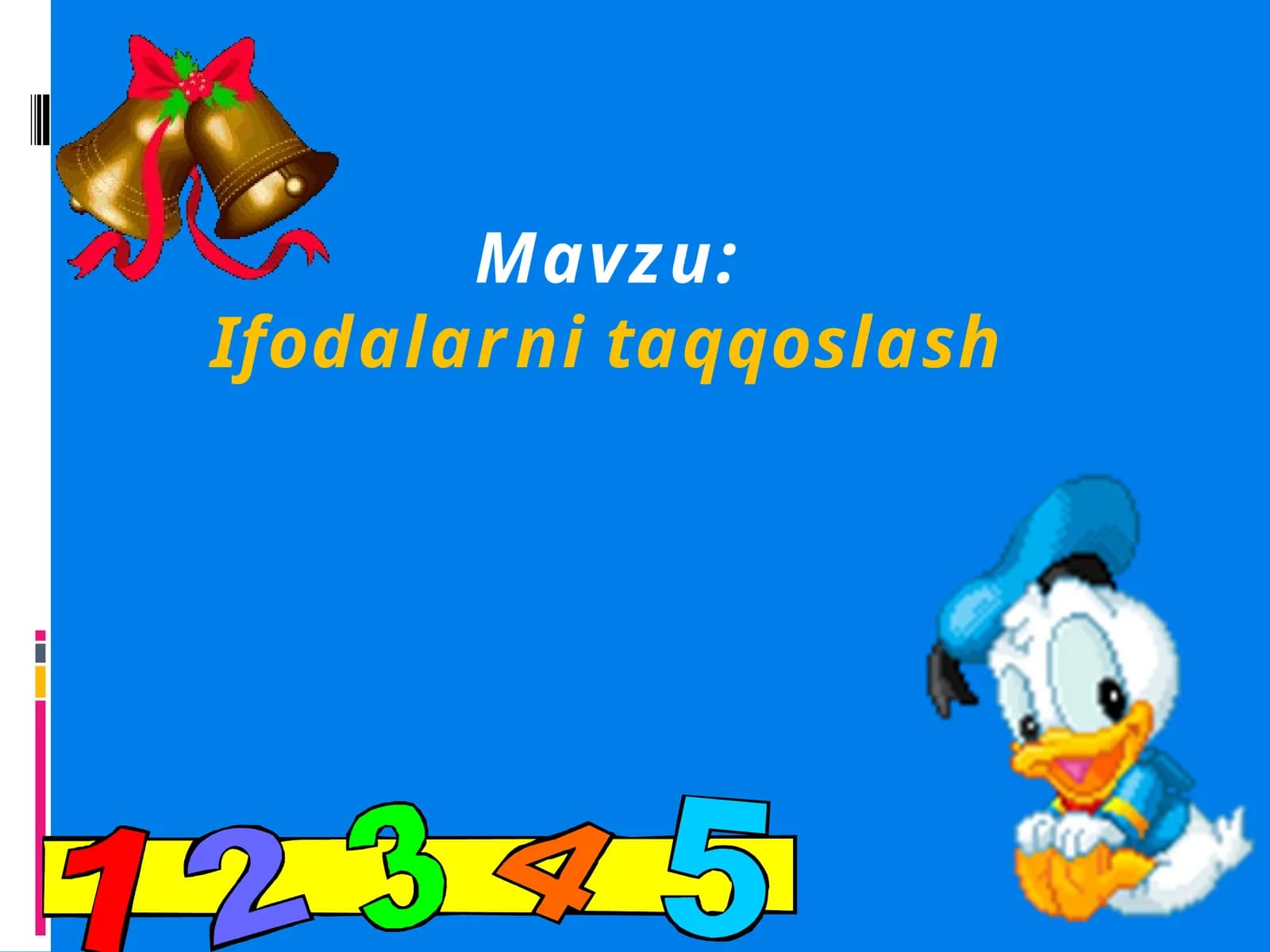 Ifodalarni taqqoslash
