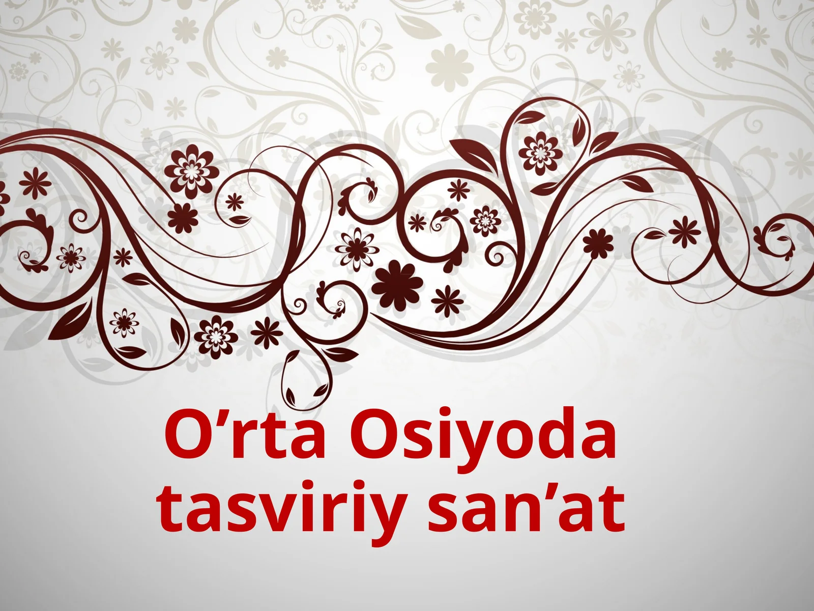 O’rta Osiyo datasviriy san’at Kitob atsan’ati