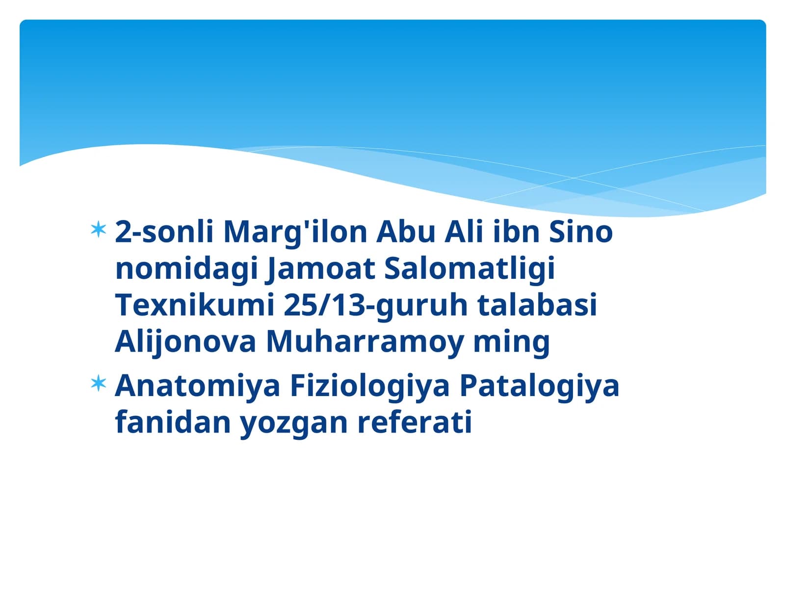 Buyrak tosh kasalligi