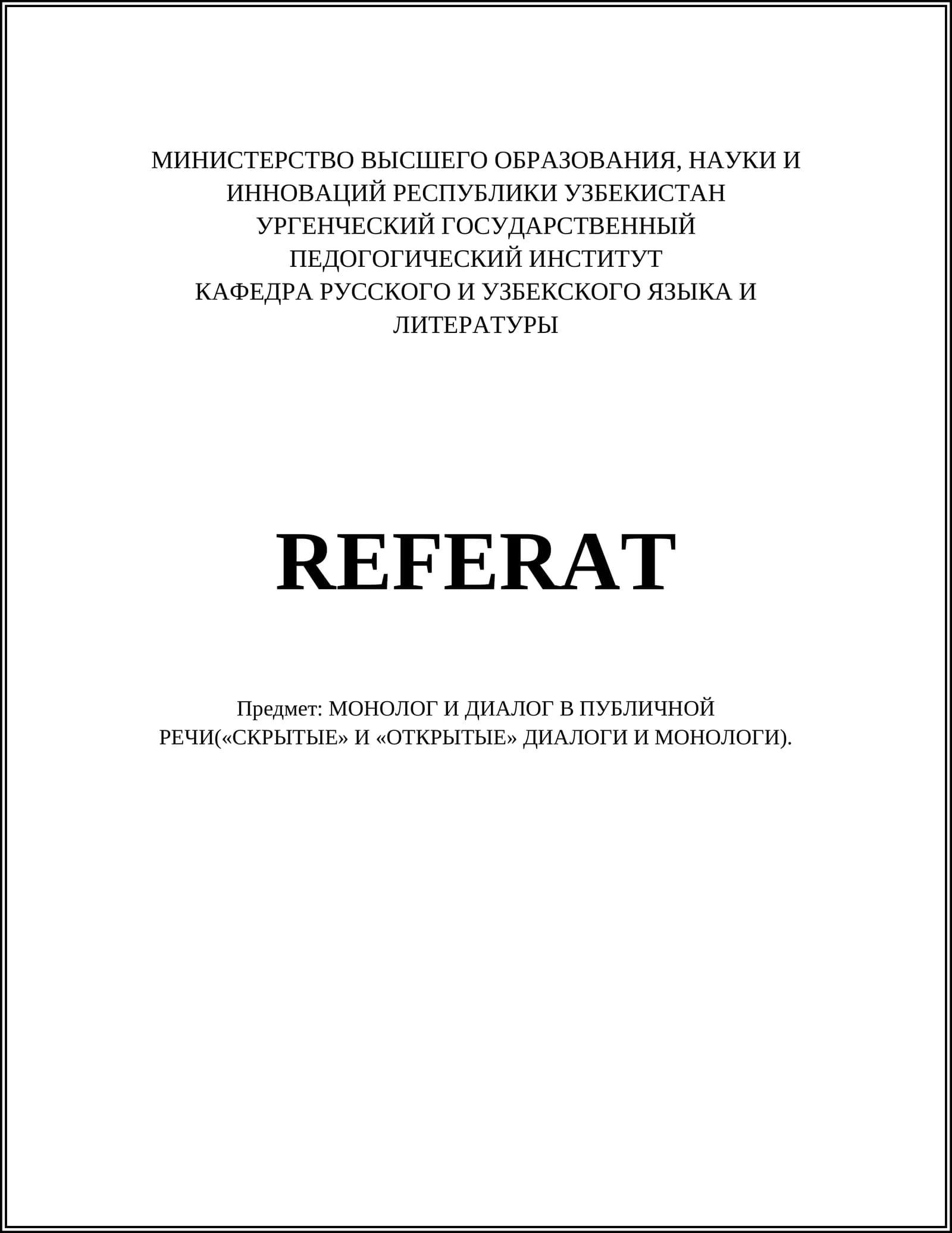 REFERAT