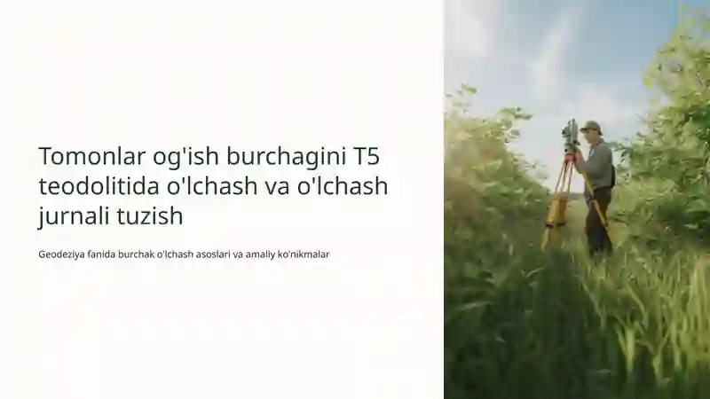Teodolit T5