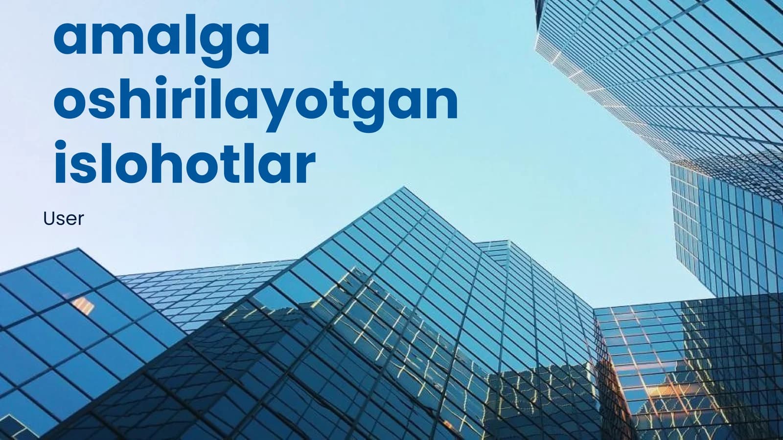 Iqtisodiy islohotlar
