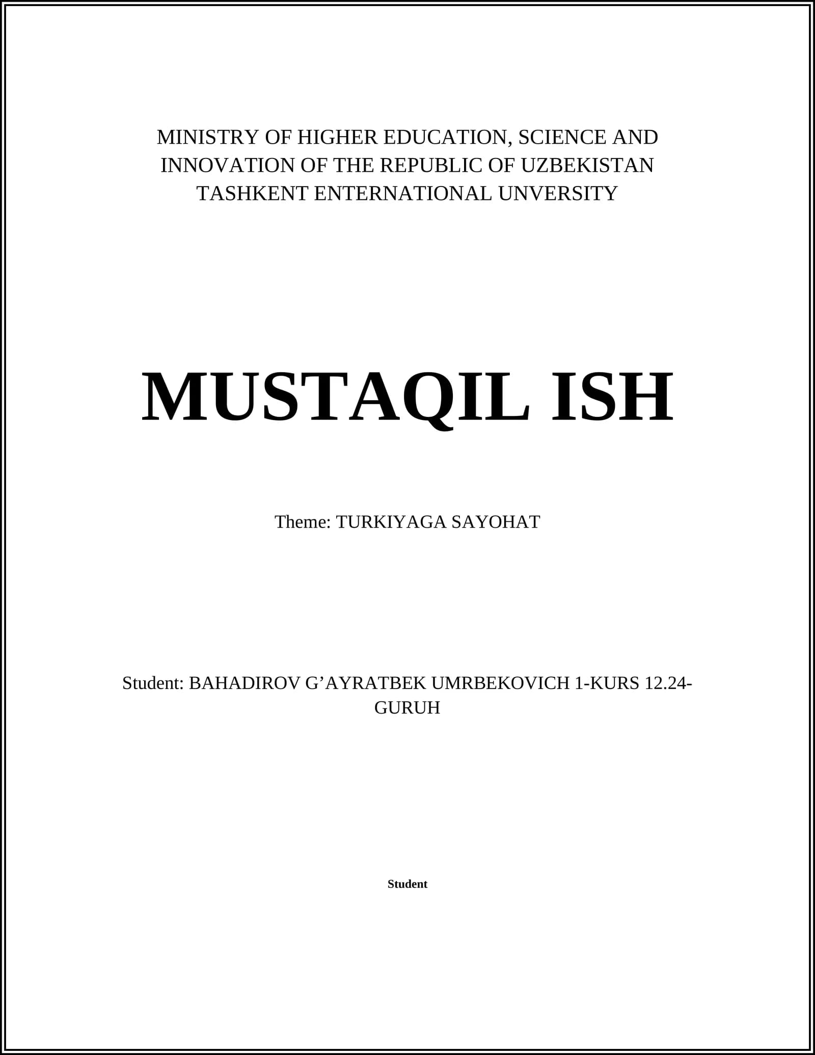 TURKIYAGA SAYOHAT