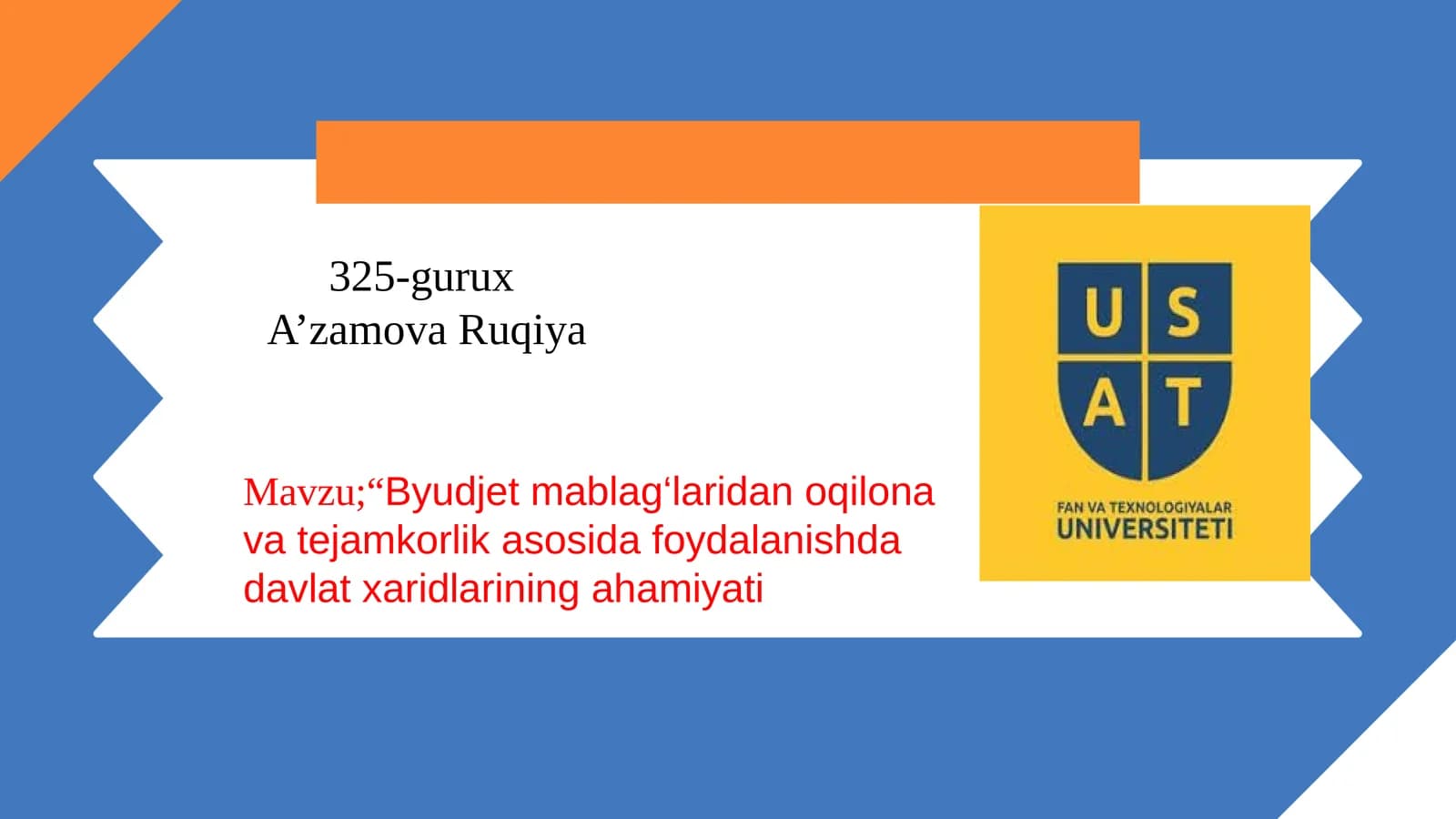 Byudjet mablag‘laridan foydalanish strategiyalari