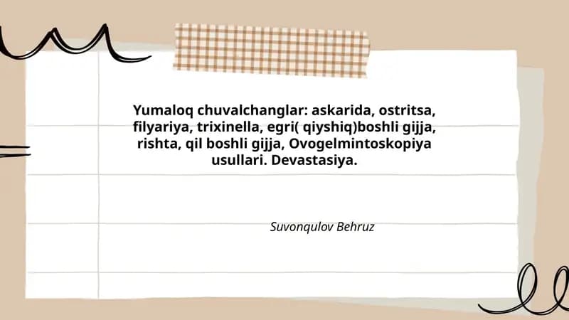 Yumaloq chuvalchanglar
