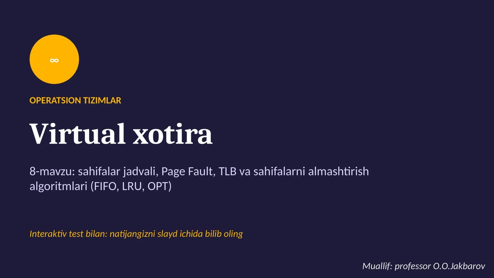 Virtual xotira